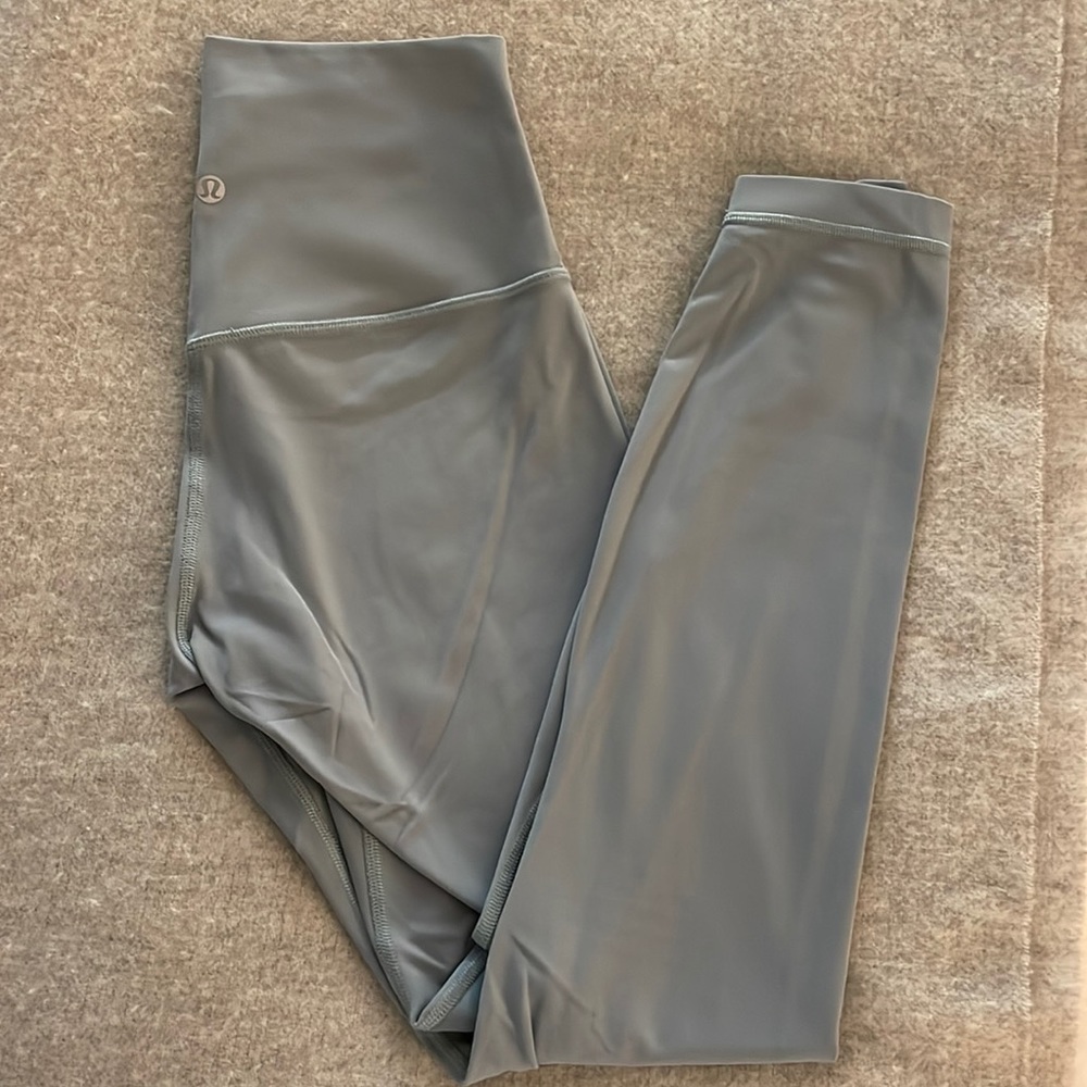 Lululemon High-Rise Align Light Blue Leggings